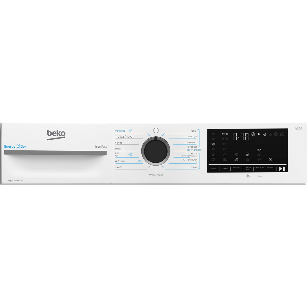 מכונת כביסה Beko BK12120NX מכונת כביסה Beko BK12120NX