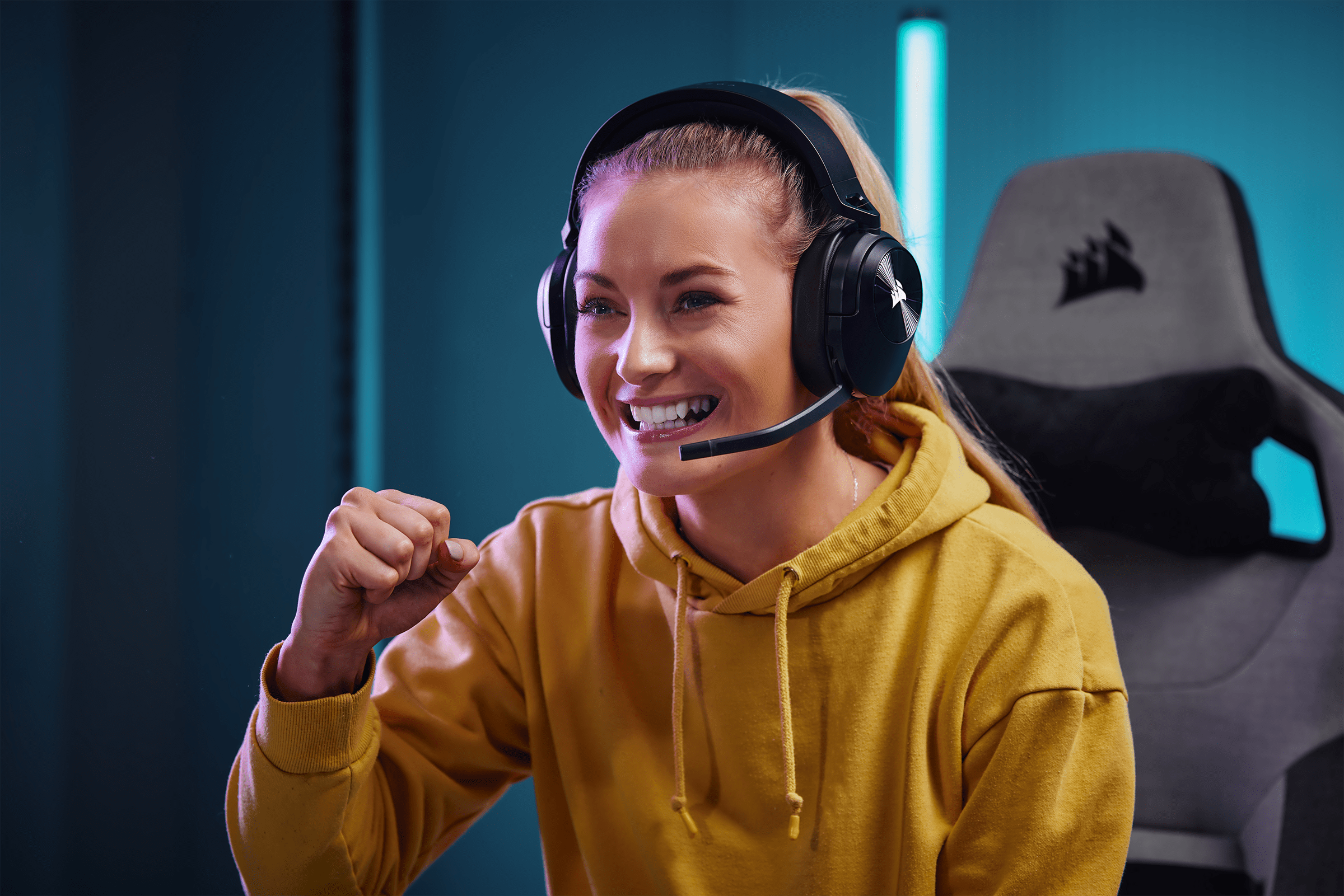 אוזניות גיימינג Corsair HS55 Core אוזניות גיימינג Corsair HS55 Core