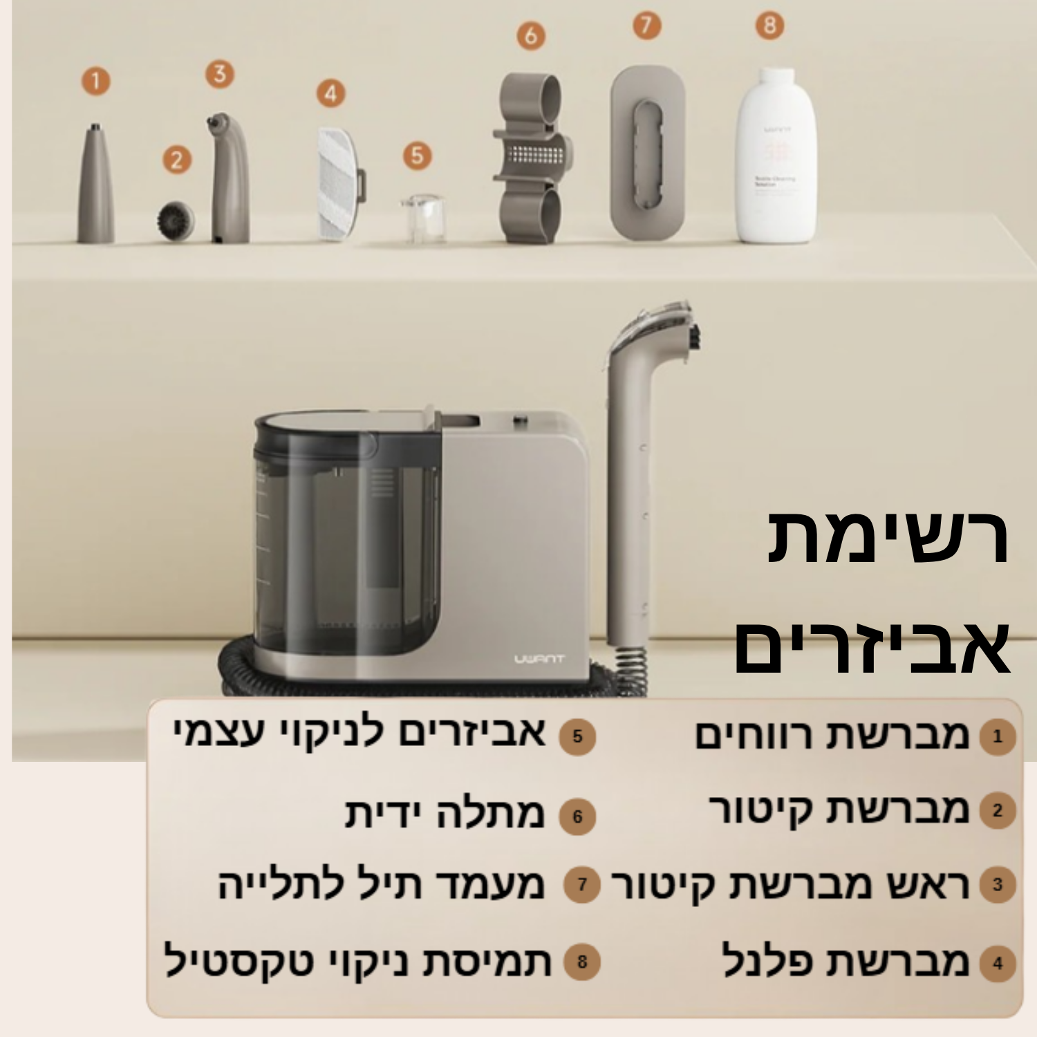 מנקה כתמים UWANT Y200 Steam