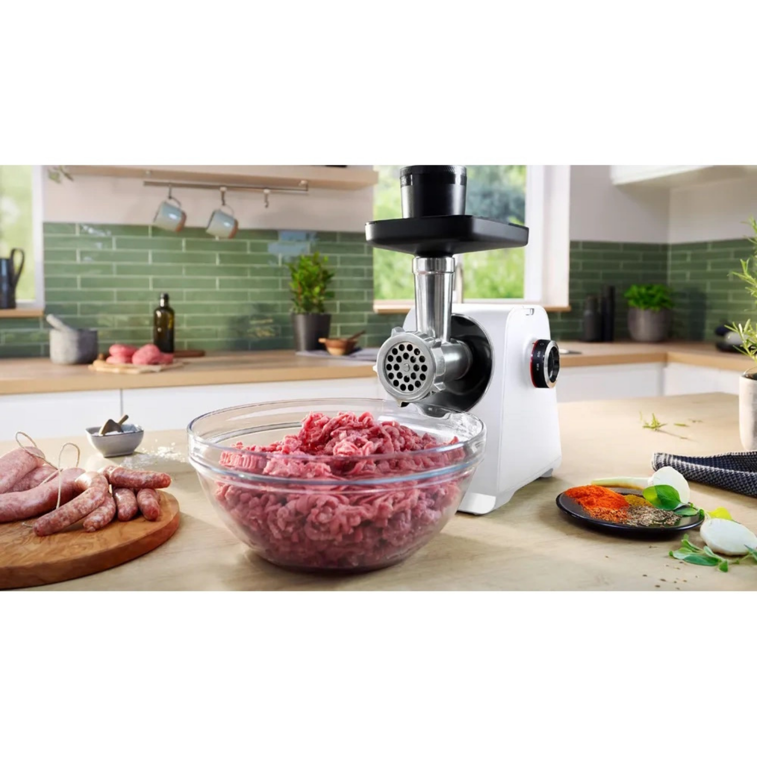 מטחנת בשר Bosch MFWS609W מטחנת בשר Bosch MFWS609W