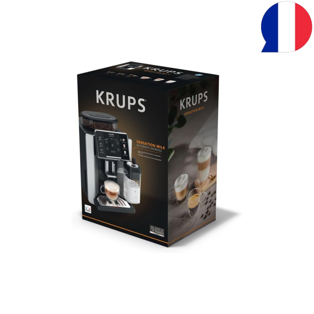 מכונת קפה אוטומטית Krups Sensation Milk EA912B10