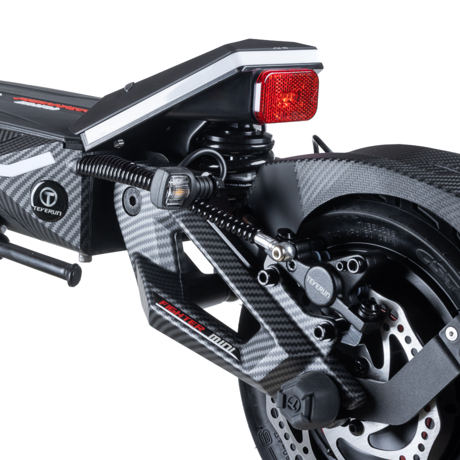קורקינט חשמלי Teverun Fighter Mini Carbon קורקינט חשמלי Teverun Fighter Mini Carbon
