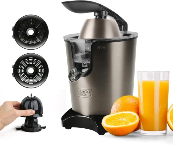 מסחטת מיצים Black+Decker BXCJ350E