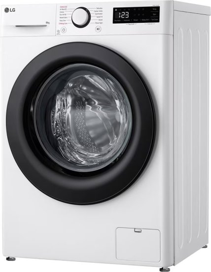 מכונת כביסה LG WFS8014WB 8 ק מכונת כביסה LG WFS8014WB 8 ק