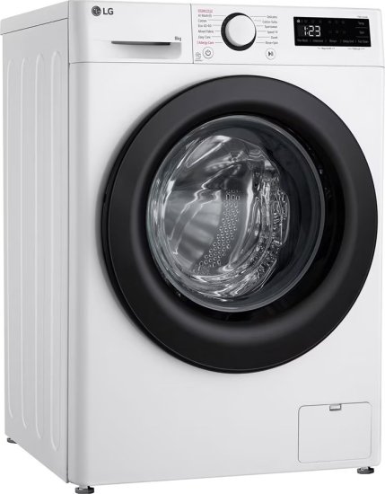 מכונת כביסה LG WFS8014WB 8 ק מכונת כביסה LG WFS8014WB 8 ק