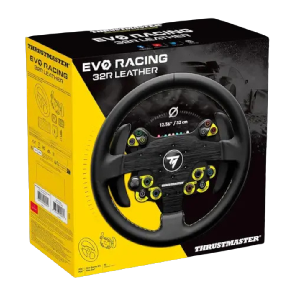 הגה Thrustmaster EVO Racing 32R Leather הגה Thrustmaster EVO Racing 32R Leather