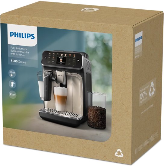 Philips 5500 Series LatteGo EP5541 מכונת קפה Philips 5500 Series LatteGo EP5541 מכונת קפה